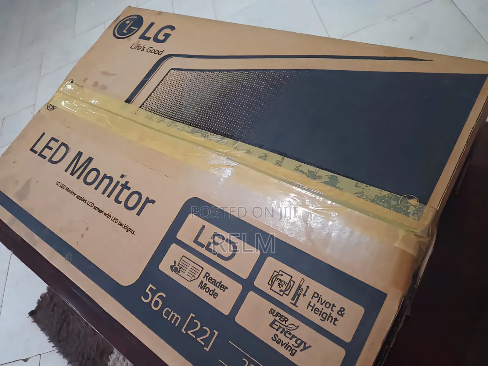 Lg 22” Led Monitor– Clear Display