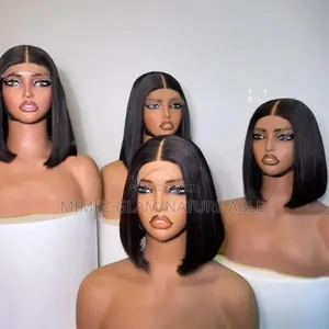 4×4 Bob 12 Human Hair Wig