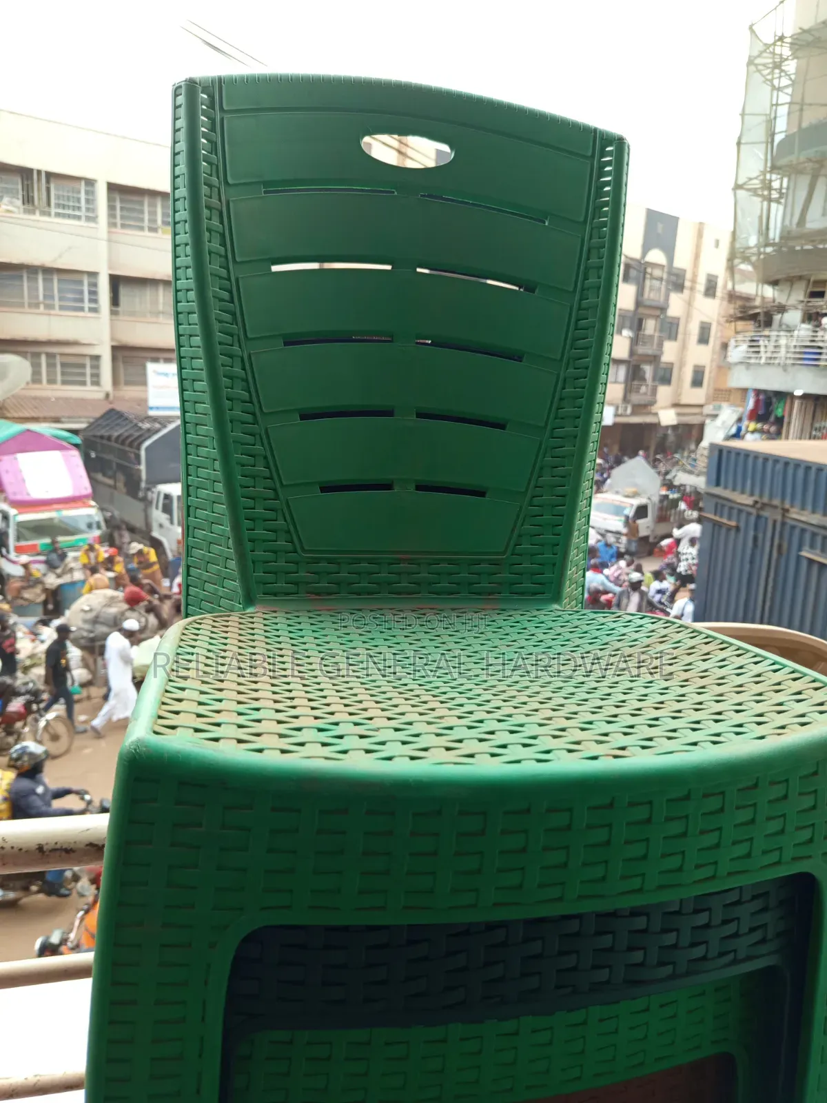 Plastic Chairs Mat Texture Available