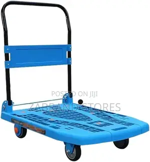 Foldable Plastic Platform Push Cart