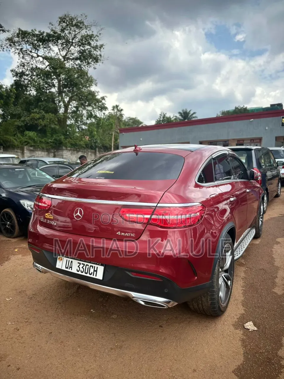 Mercedes-Benz GLE-Class 2018 Maroon