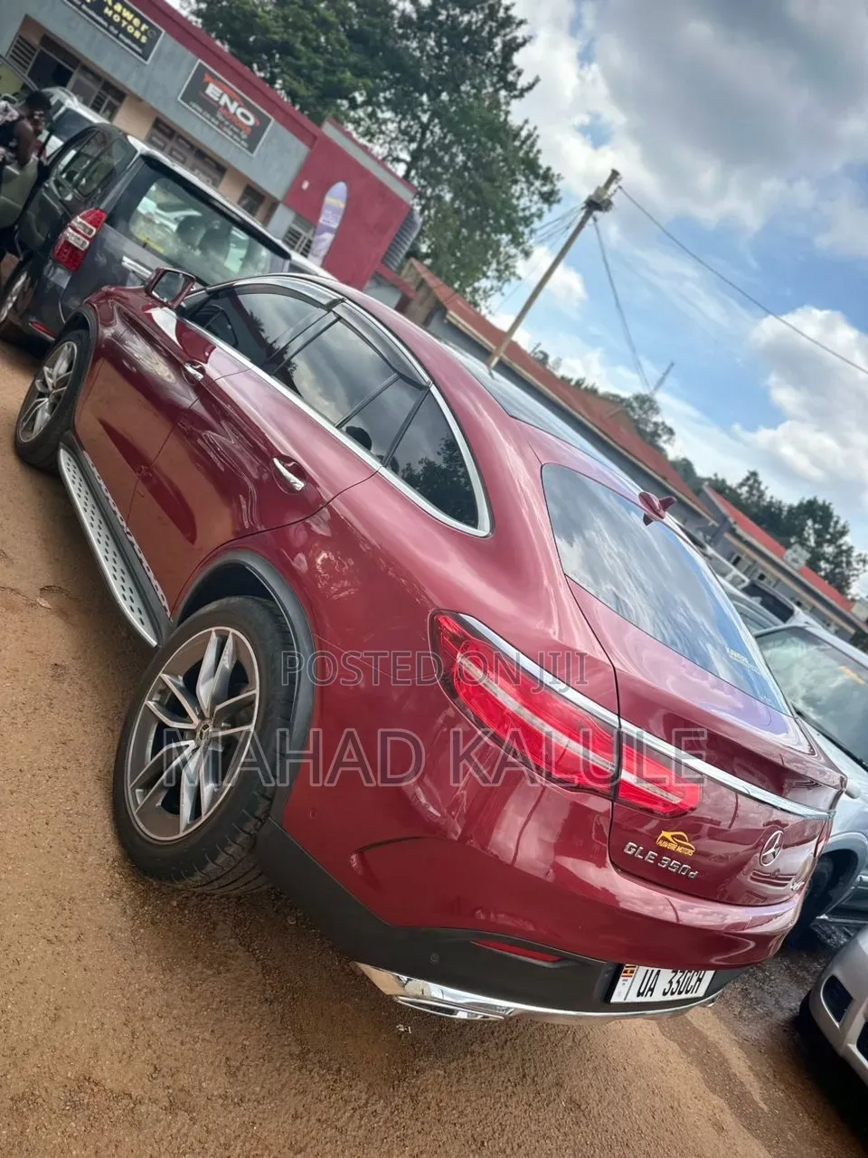Mercedes-Benz GLE-Class 2018 Maroon