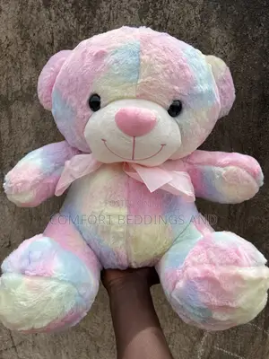 Medium Teddy Bear Rainbow