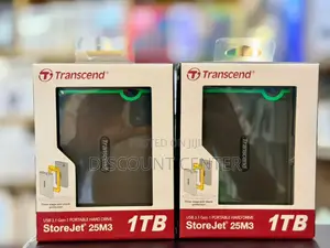Transcend 1tb External HDD Hard Drive Usb3.1 Storejet 25m3