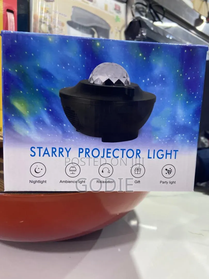 Projector Light With a Crystal Dome for Projecting Nebula