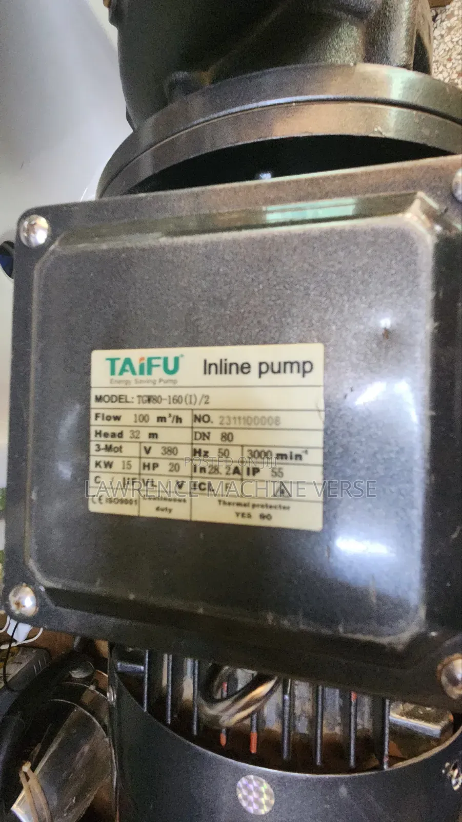 Surface Water Pump 20hp Three Phase