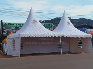 100 Seater Tent Mongolian Covering Three Side Flaps.