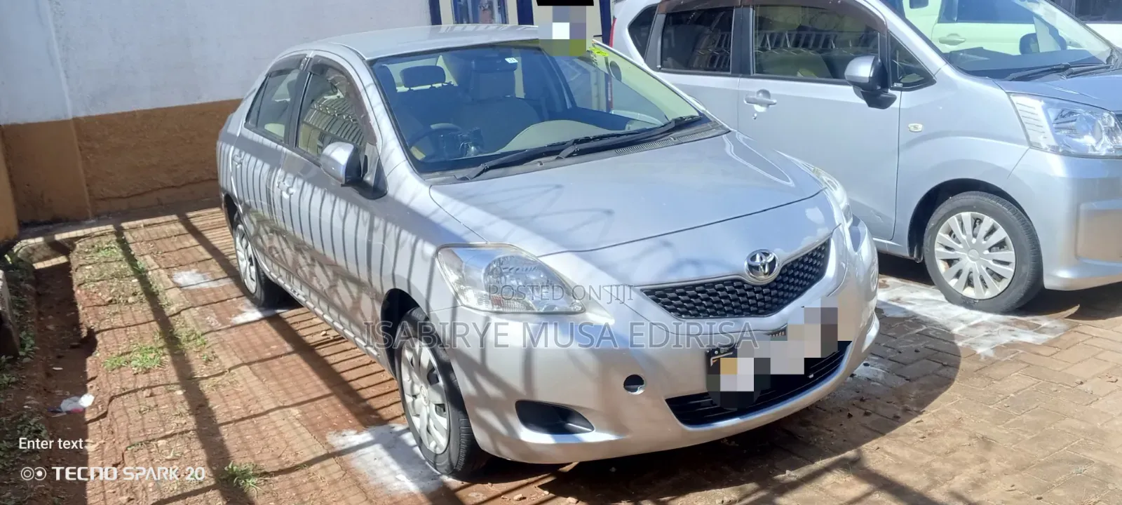 Toyota Belta 2014 Silver