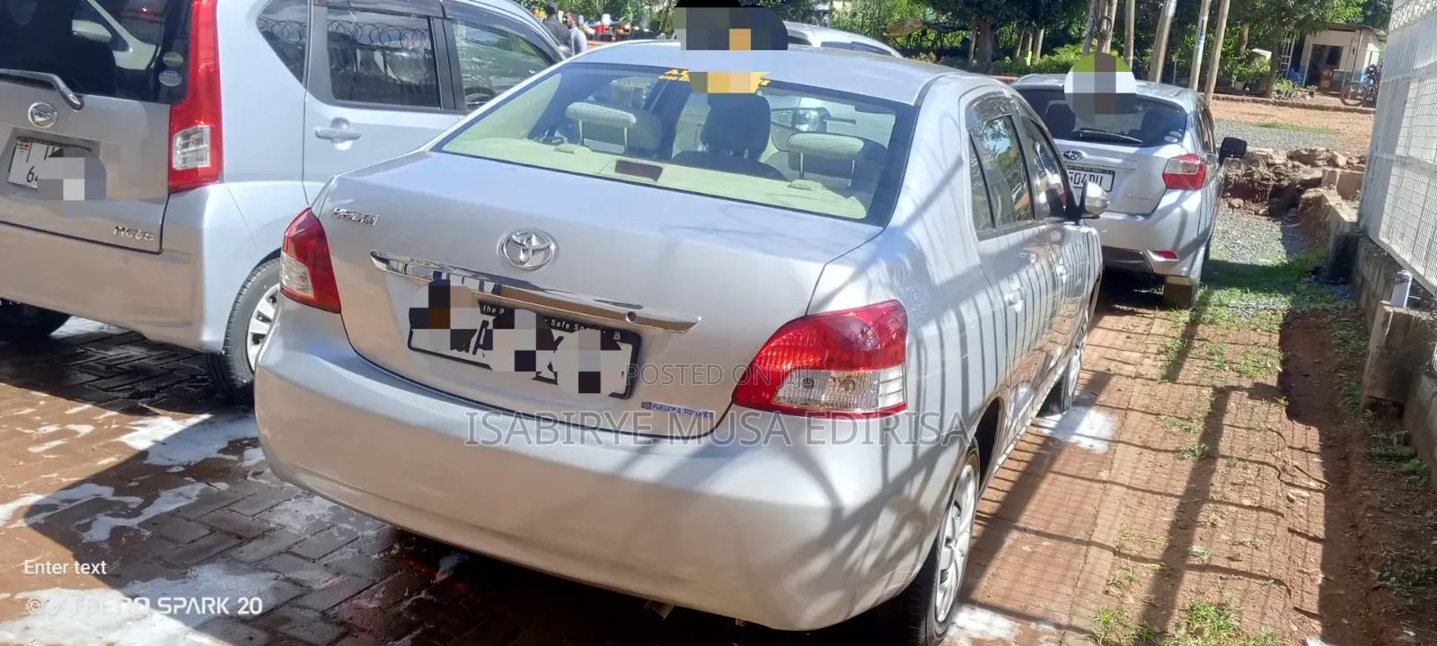 Toyota Belta 2014 Silver