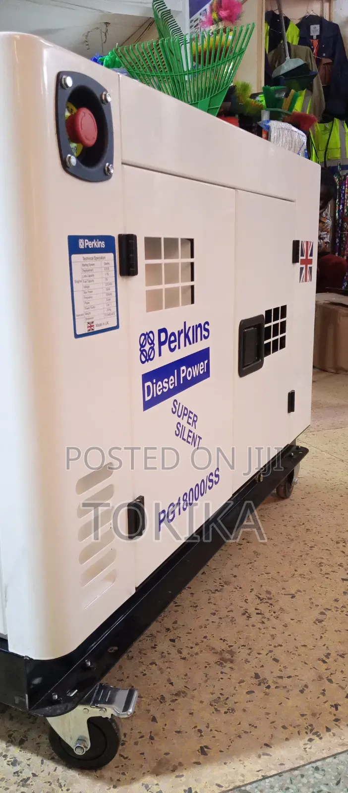 Perkins 15kva Diesel Generator Watercooled