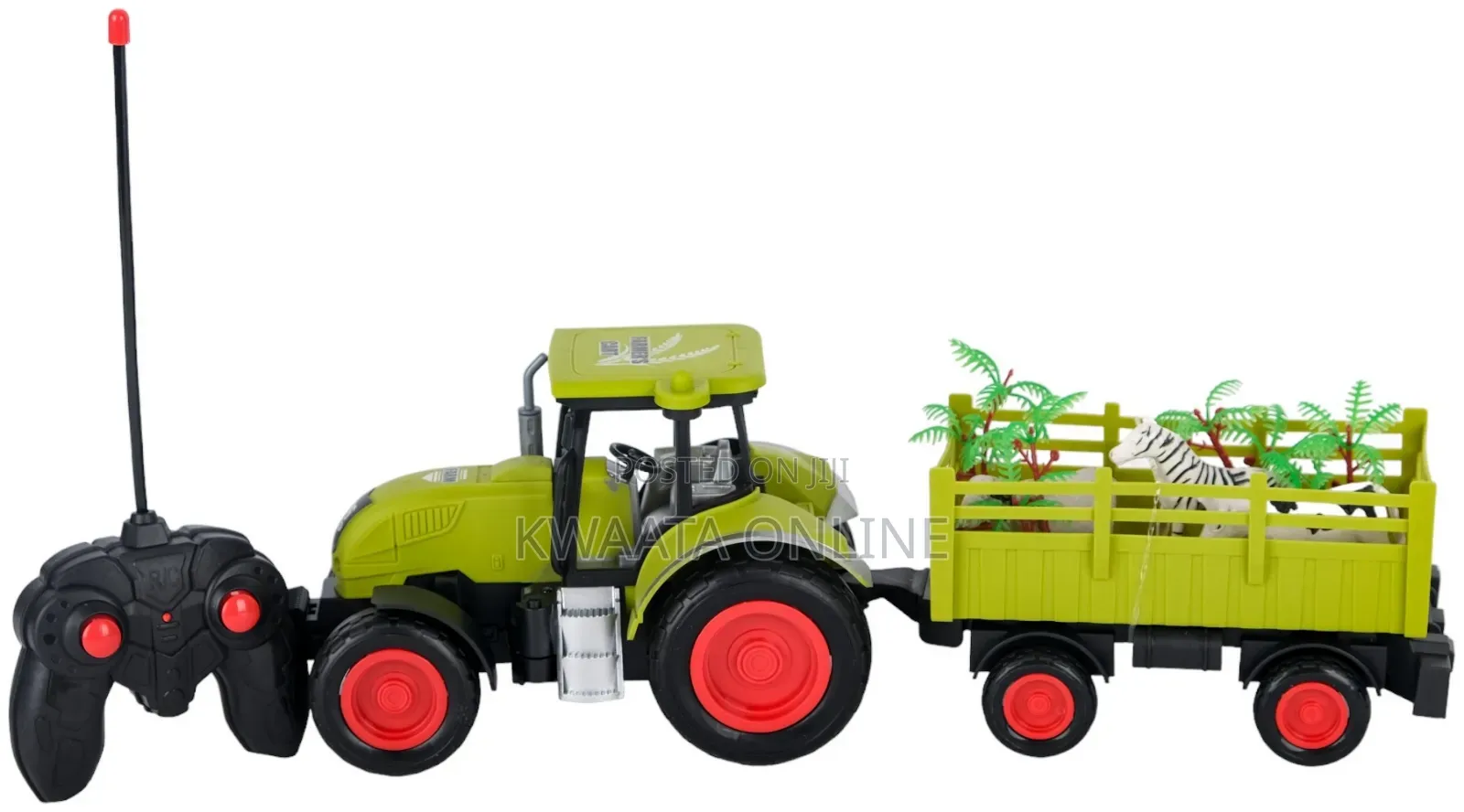 Kids Toy Remote Controlled Farm Tractor With Trailer