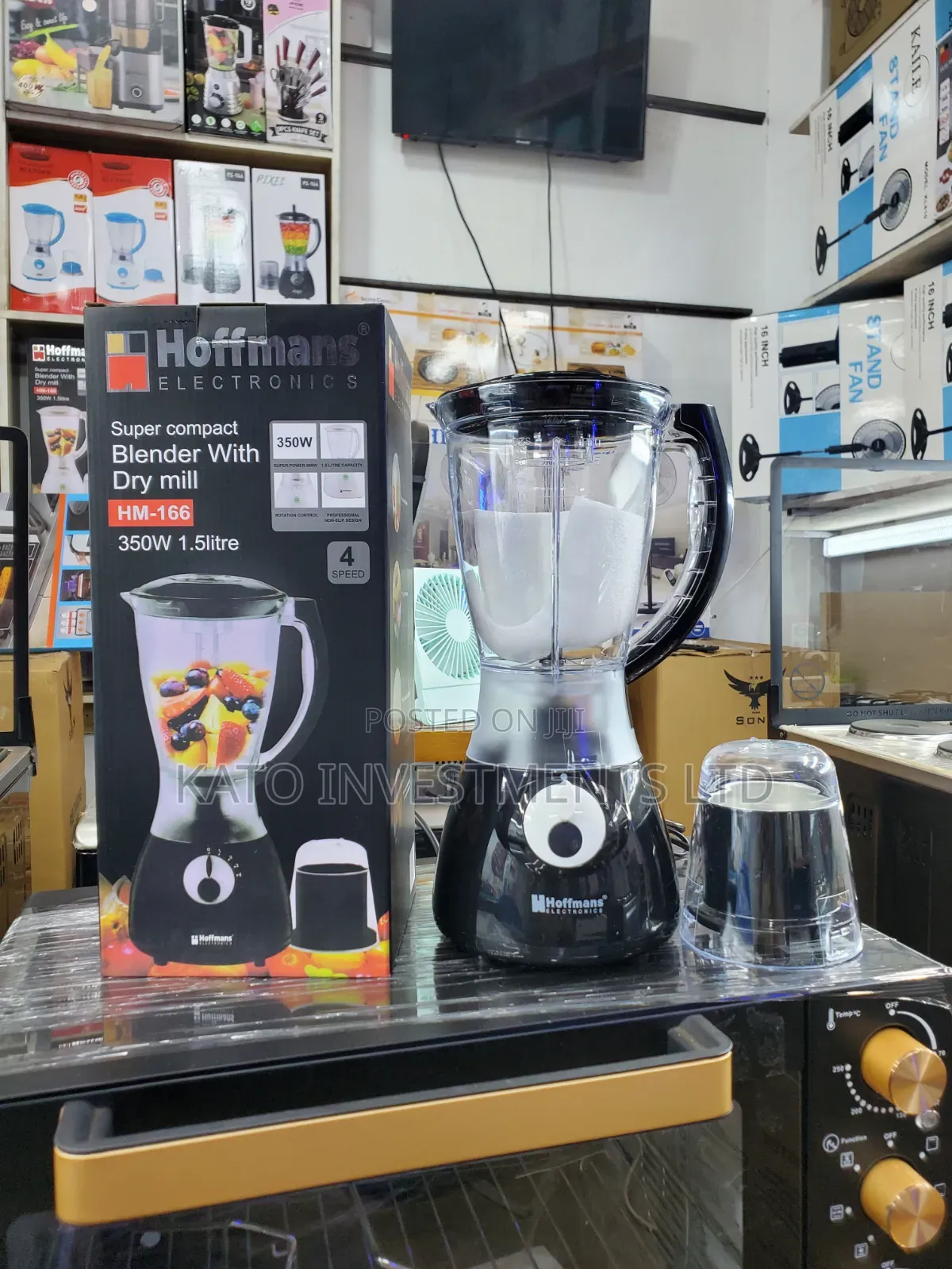 Electric 2 in 1 Hoffmans Blender Model Hm-166