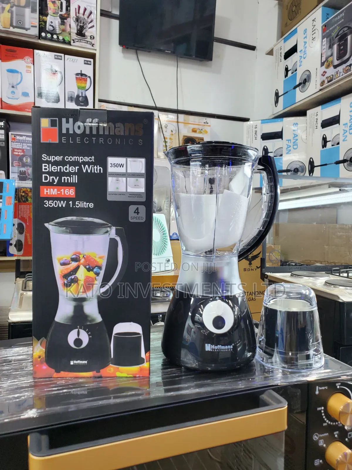 Electric 2 in 1 Hoffmans Blender Model Hm-166