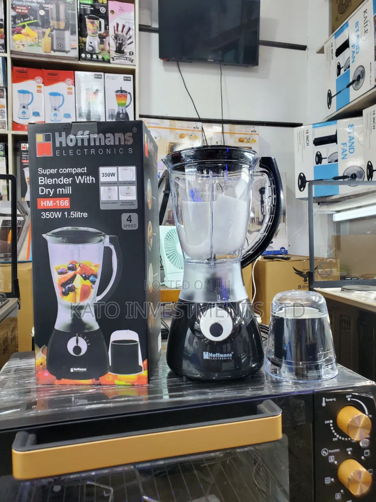 Electric 2 in 1 Hoffmans Blender Model Hm-166