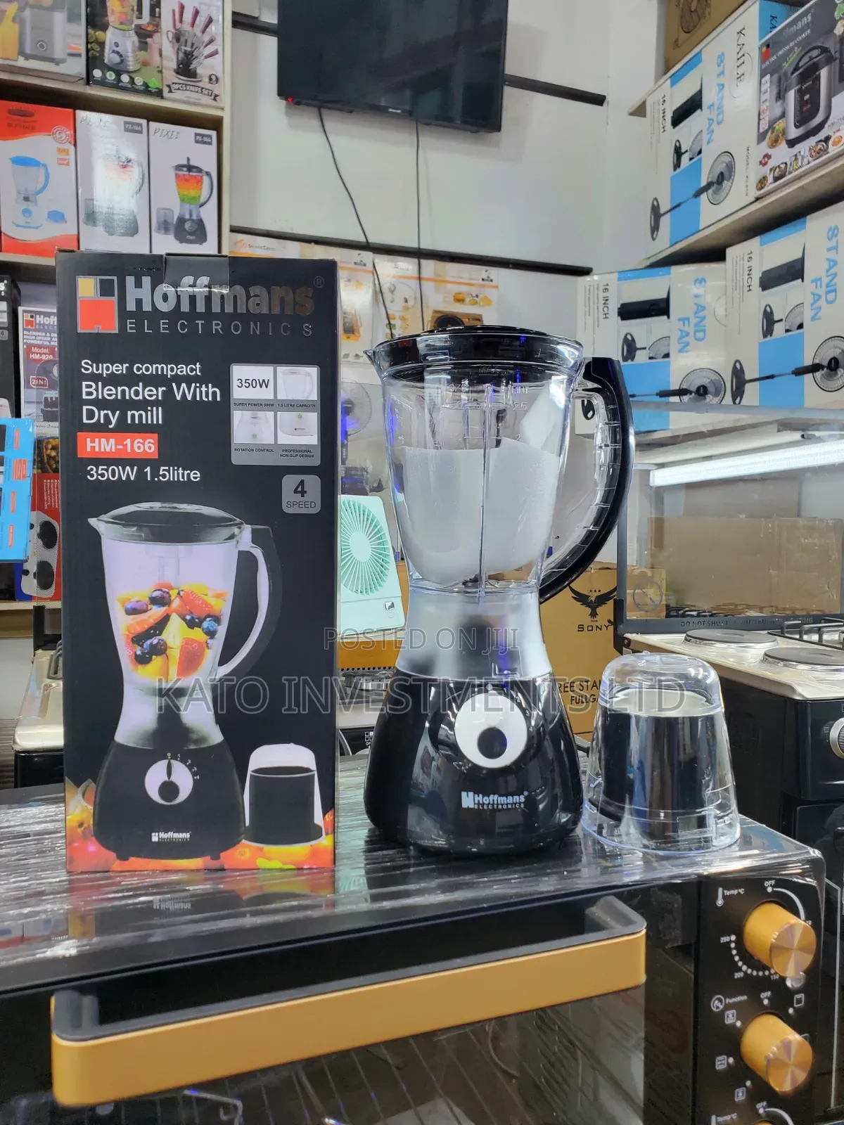 Electric 2 in 1 Hoffmans Blender Model Hm-166