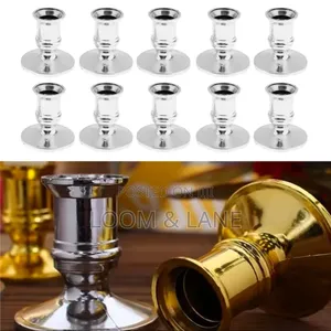 12pcs Fire Resistance Candle Holders