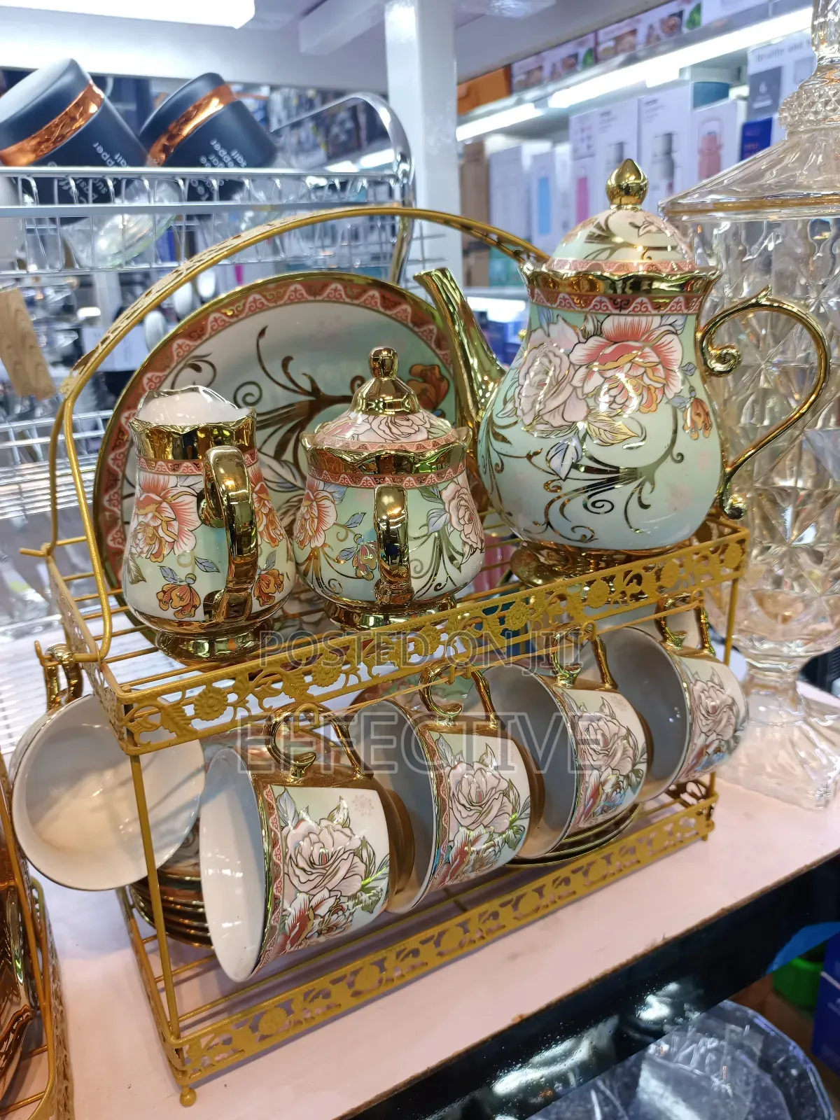 Luxurious Ceramic Tea and Coffee Sets.