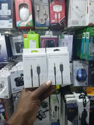 Lightening to 3.5 Aux Audio Adapter Cable