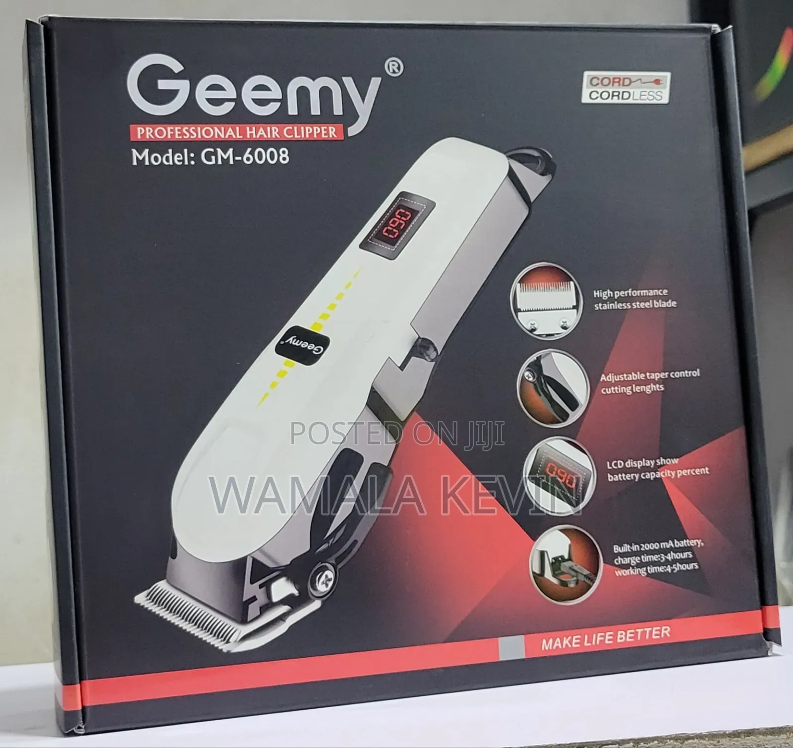 Geemy Hair Clipper