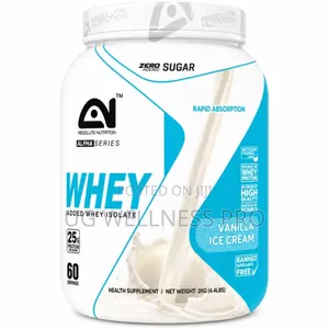 Absolute Nutrition Whey Protein With Whey Isolate 2kg Vani or Choco