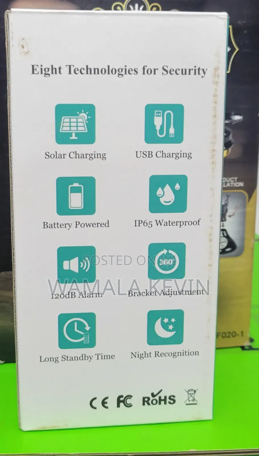 Solar Powered Alarm System