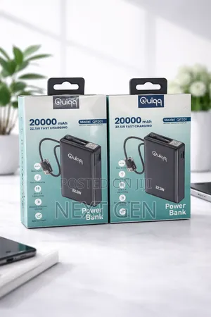 Original Quiqq 20000mah Power Bank 22.5w