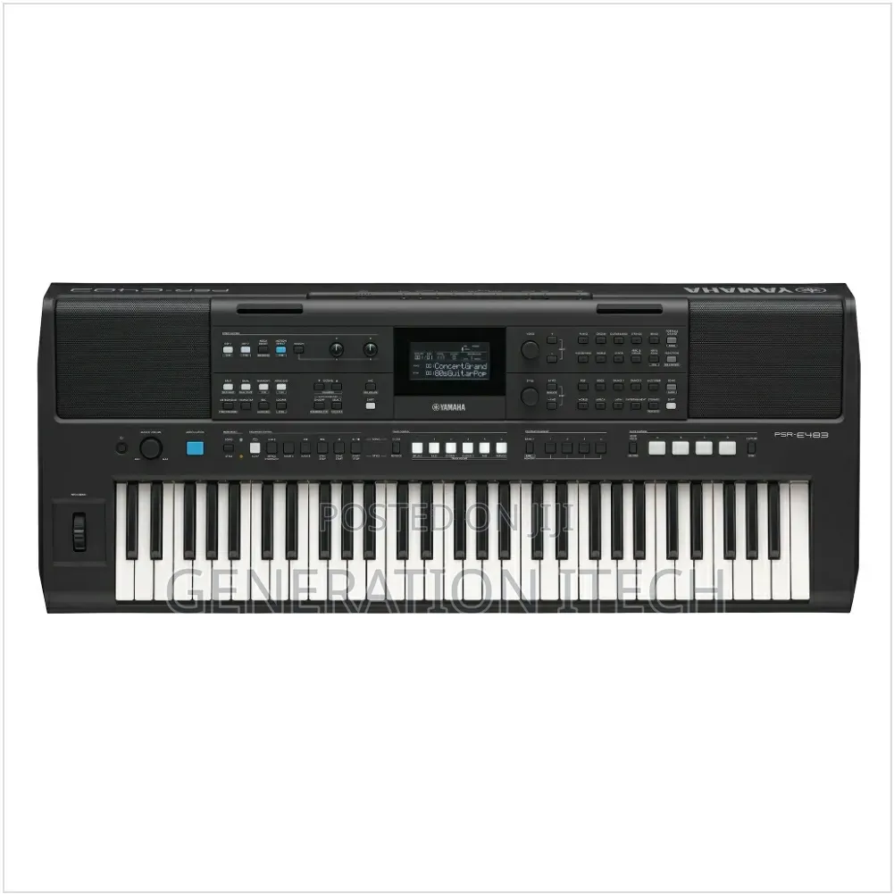 Yamaha PSR-E483 61-Key Portable Keyboard
Usb Connectivity