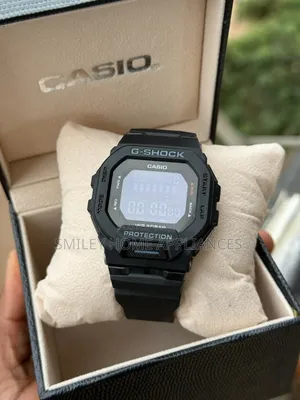 Black Rubber Strapped Casio G-Shock Digital Unisex Wrist Digital Watch