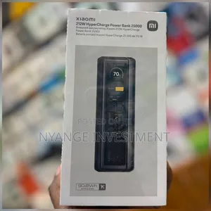 Xiaomi 212w Hypercharge Power Bank 25000mah -