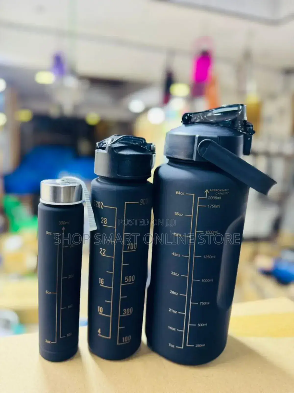 3pcs Bottles For Water, Juice,