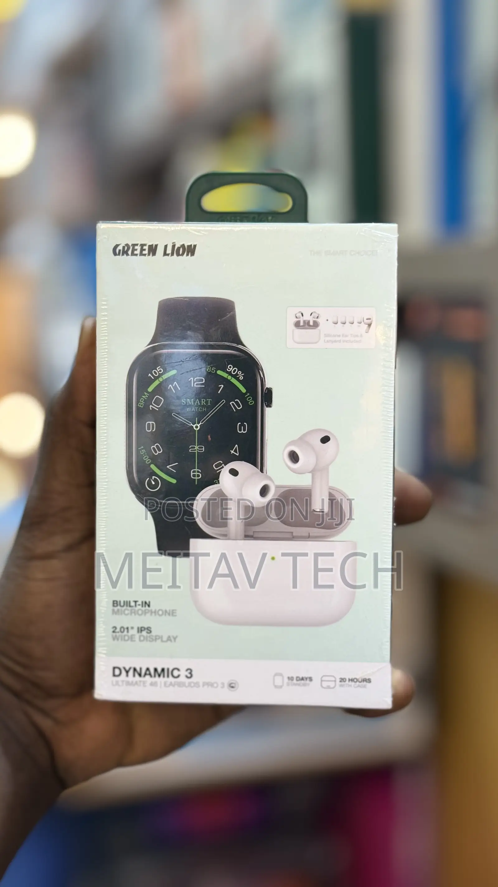 Dynamic 3 Duo Combo Pack Smart Watch With Airpods