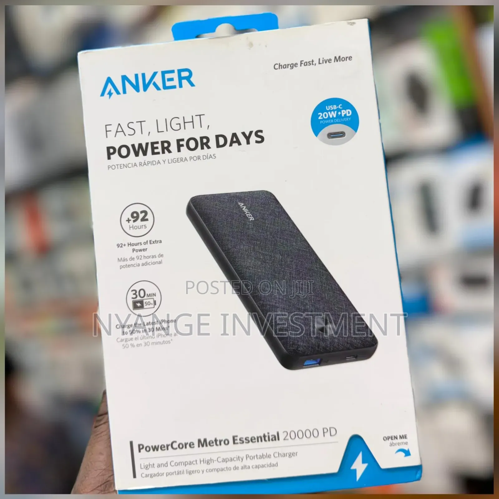 Anker Powercore Metro Essential 20000 Pd