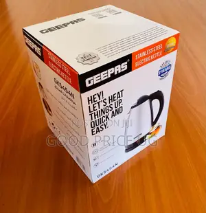 Geepas Gk5454n Is a 1.8-Liter Stainless Steel Electric Kettle