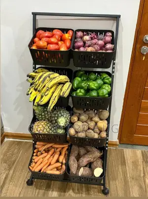 Kitchen Vegetable Basket Rack