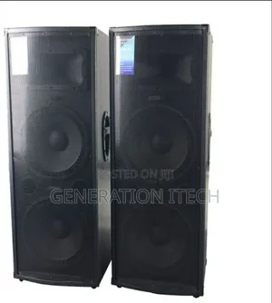 Cortina Double Speaker Full Range With Bluetooth and Mics - Heavy Bass