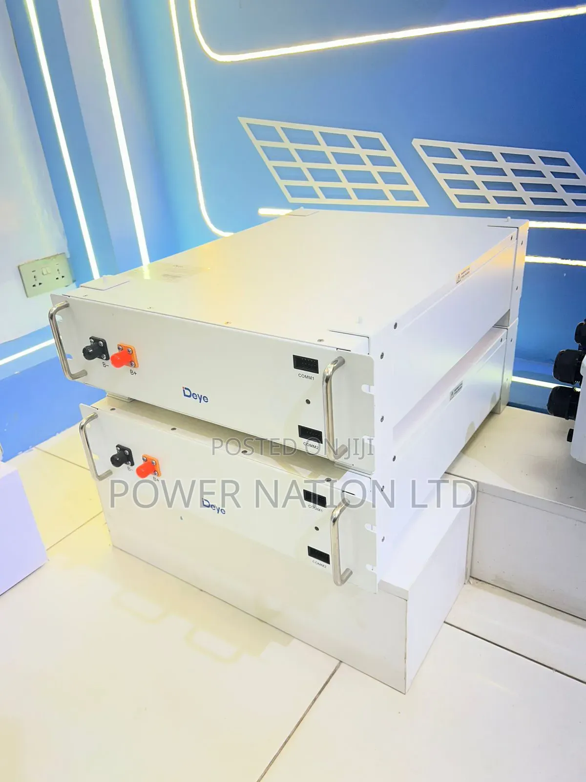 5kwh 48v Interstellar Deye High Voltage Lithium Ion Phosphate Battery