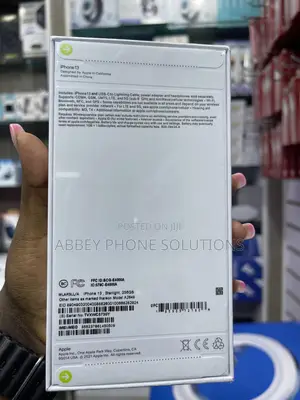 New Apple iPhone 13 256 GB White