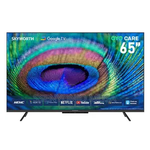 Skyworth 65" Uhd Android Smart Tv - Google Assistant Chromecast.