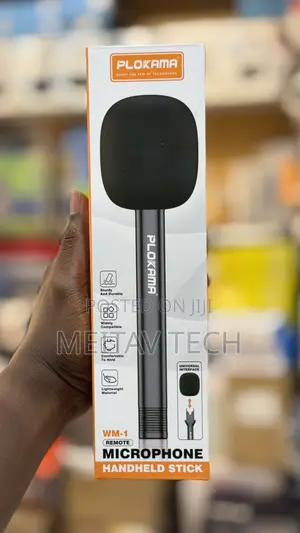 Plokama Microphone Holder, Lavalier Mic Stick Handheld Adapter