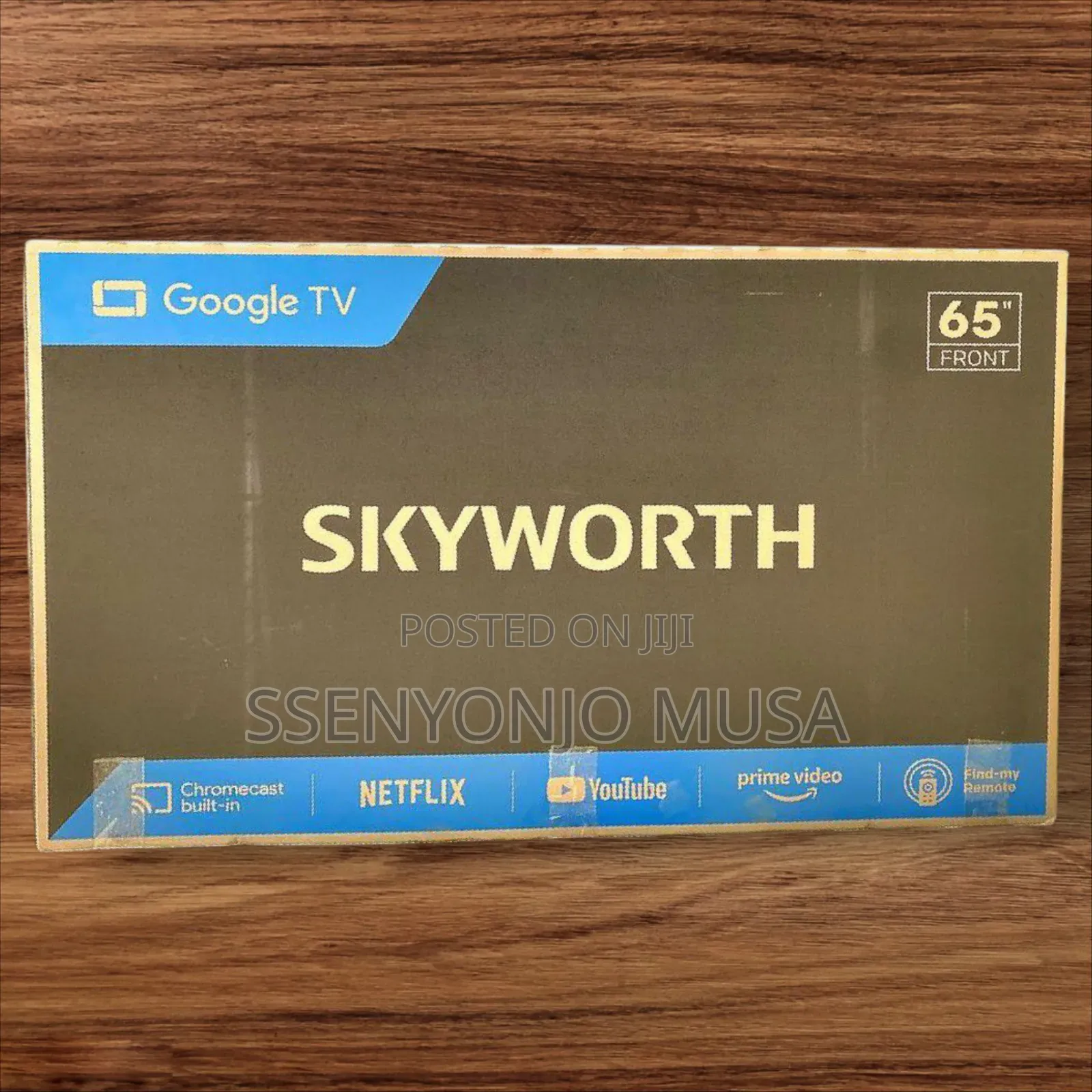 Skyworth 65" Uhd Android Smart Tv - Google Assistant Chromecast.