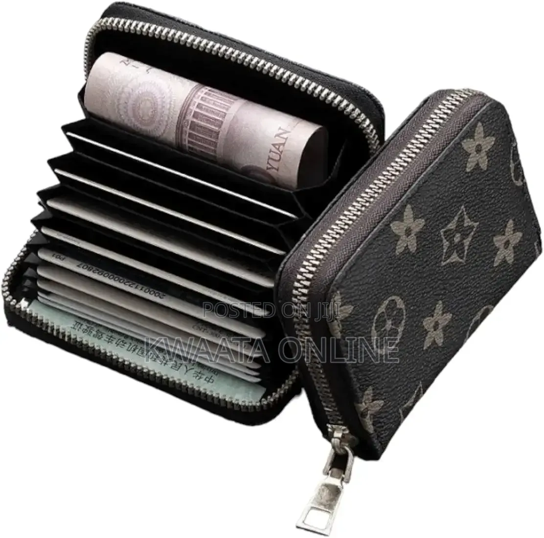 Coin Wallet Small Change Purse W/Key Ring Mini Storage Bag Pouch