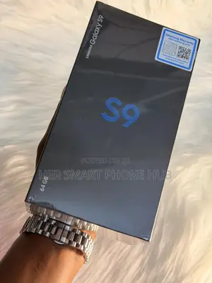 New Samsung Galaxy S9 64 GB Black