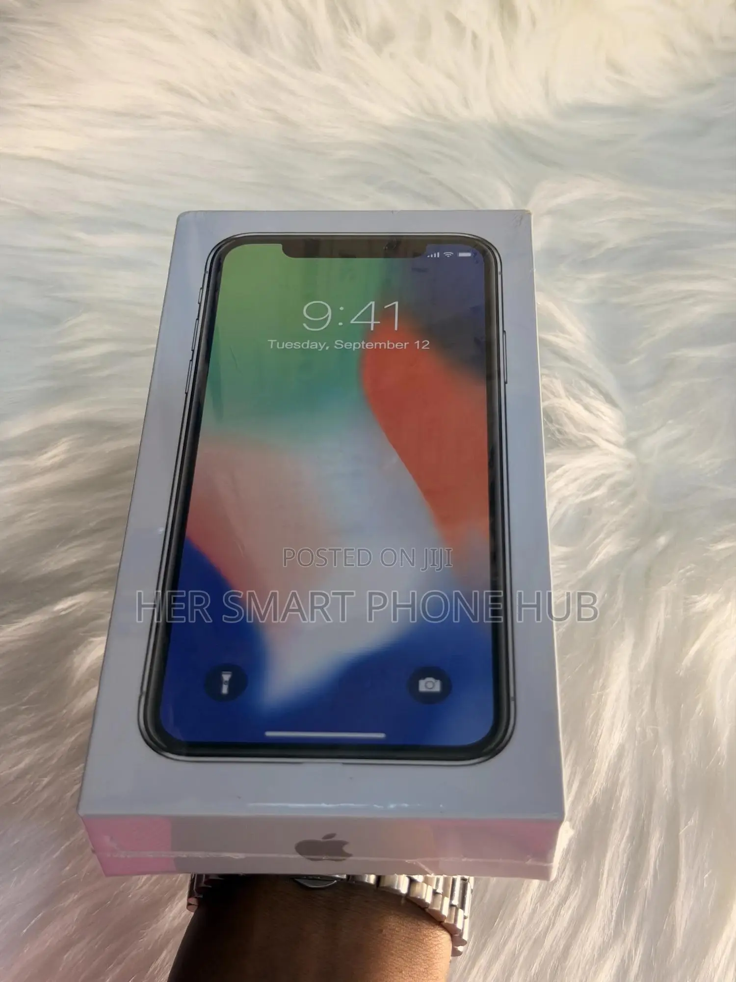 New Apple iPhone X 256 GB Silver
