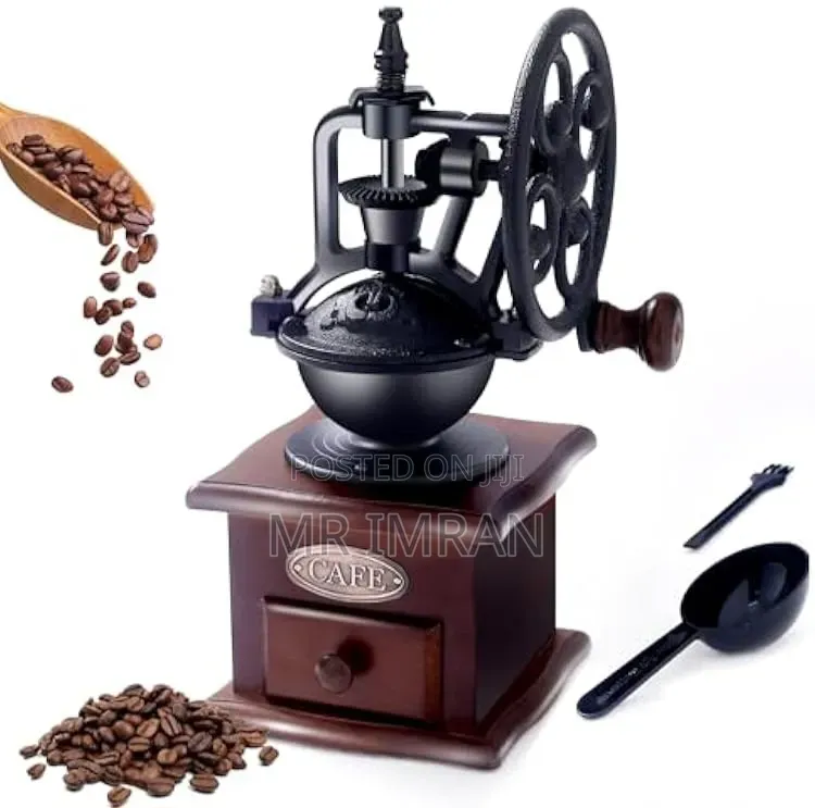 Vintage-Style Manual Coffee Grinder