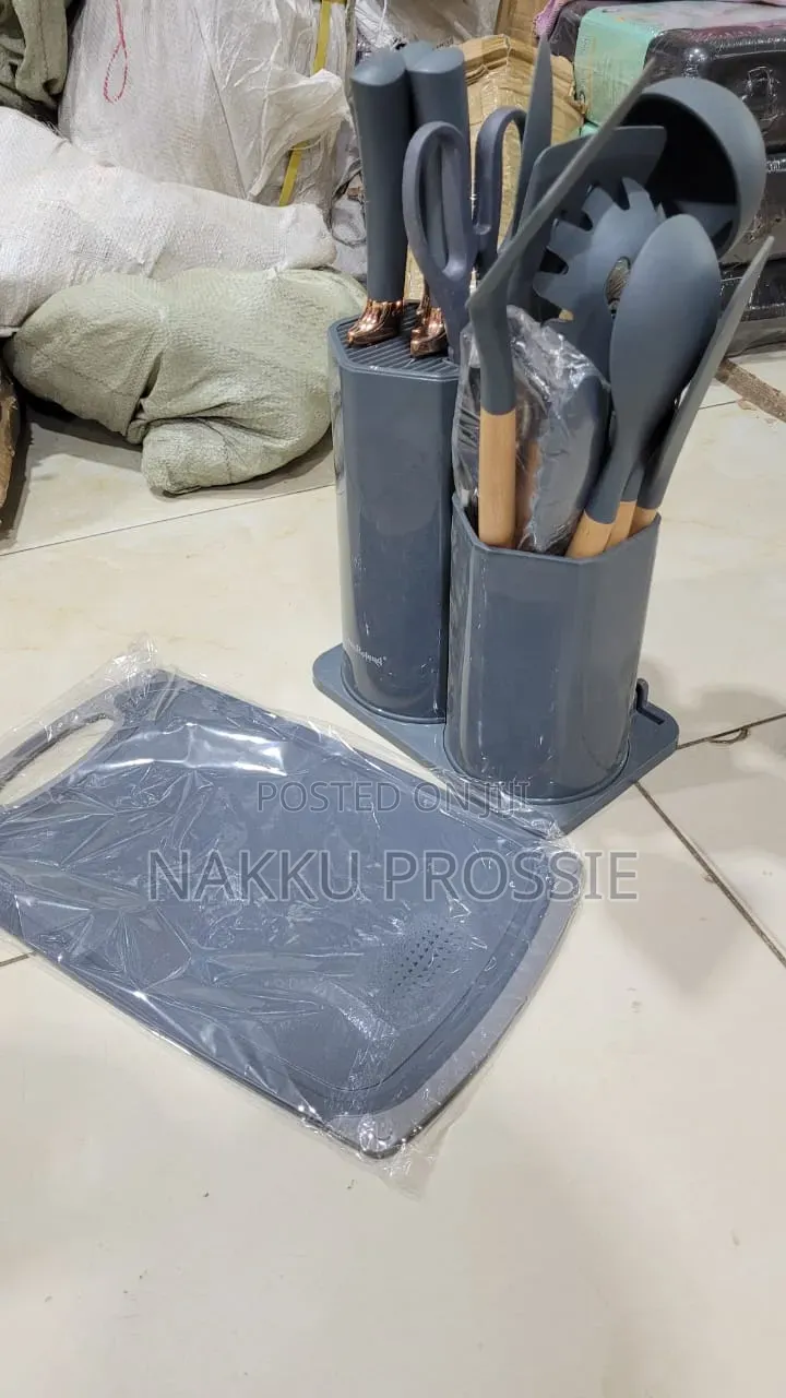 Silicon Kitchen Utensil/Knife Set