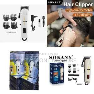 Sokany Rechargeable Cordless Shaving Machine - Multicolor