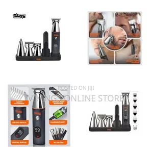 DSP Professional 5-in-1 Multi-Grooming Kit With Digital Display