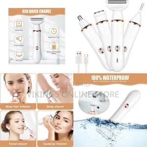 Multi-Functional Electric Hair Removal Kit for Women - Multicolor