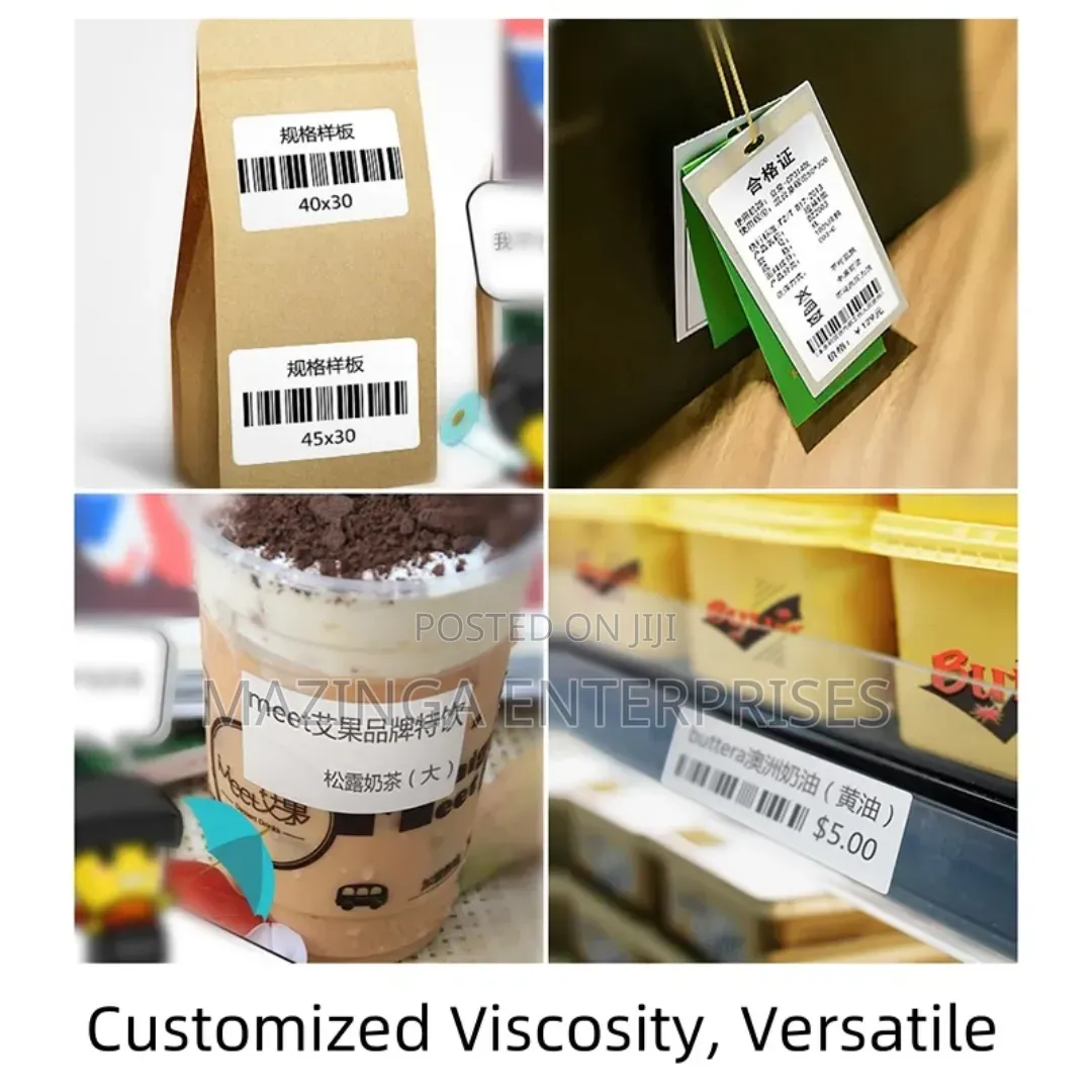 40x30mm 803 Blank Barcode Thermal Labels Fr Logistics Product Tracking