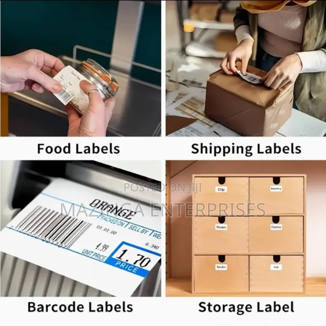 40x30mm 803 Blank Barcode Thermal Labels Fr Logistics Product Tracking